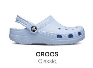 Crocs Little Kid's Classic Clogs in Calcite Blue