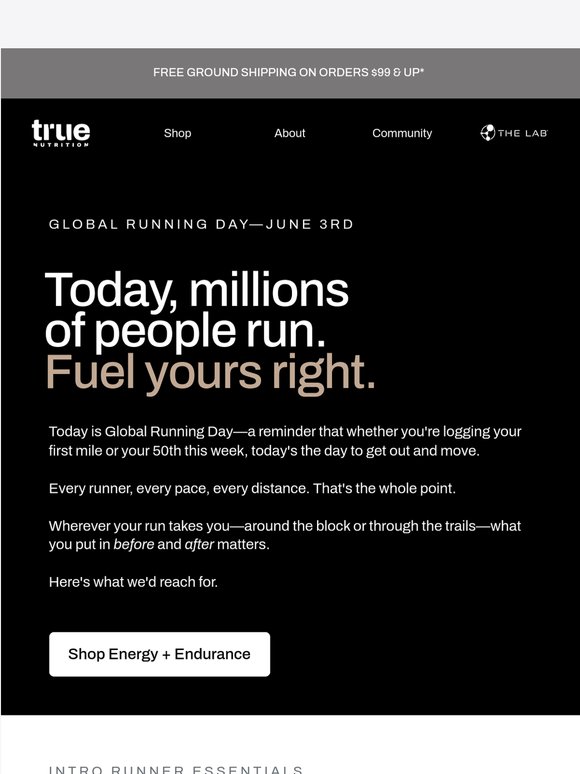 The world is running today. Are you? 🌎