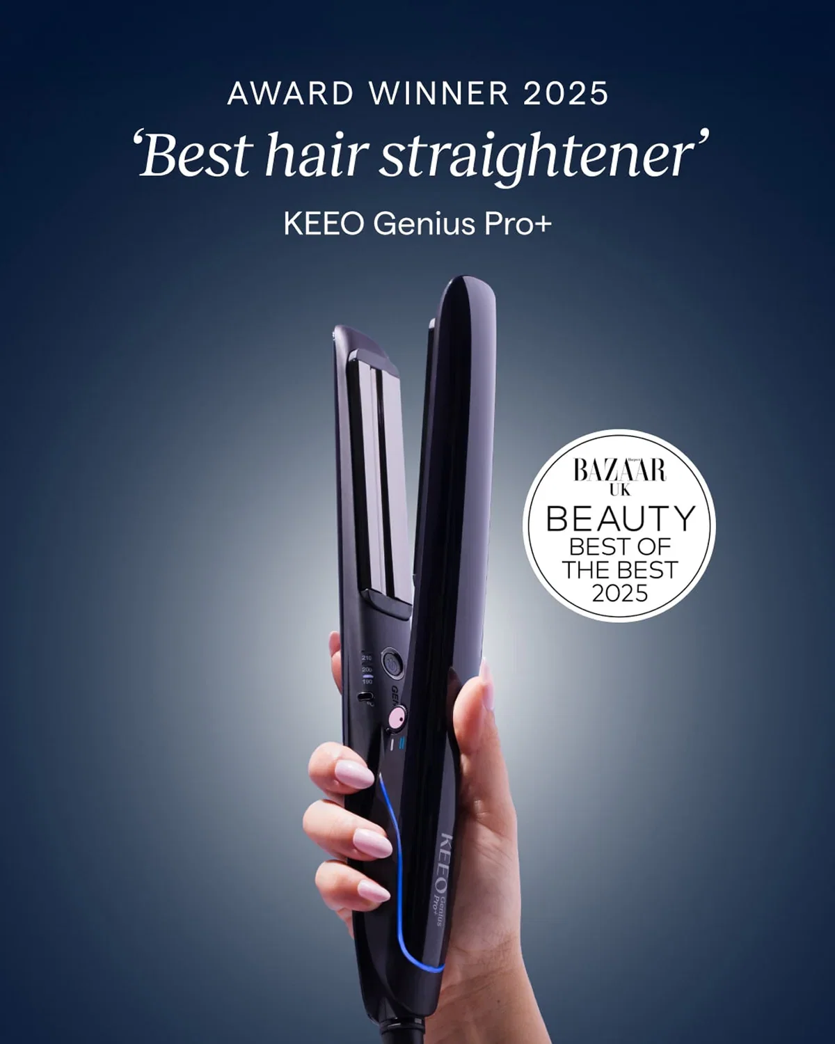 KEEO Genius Straightener.