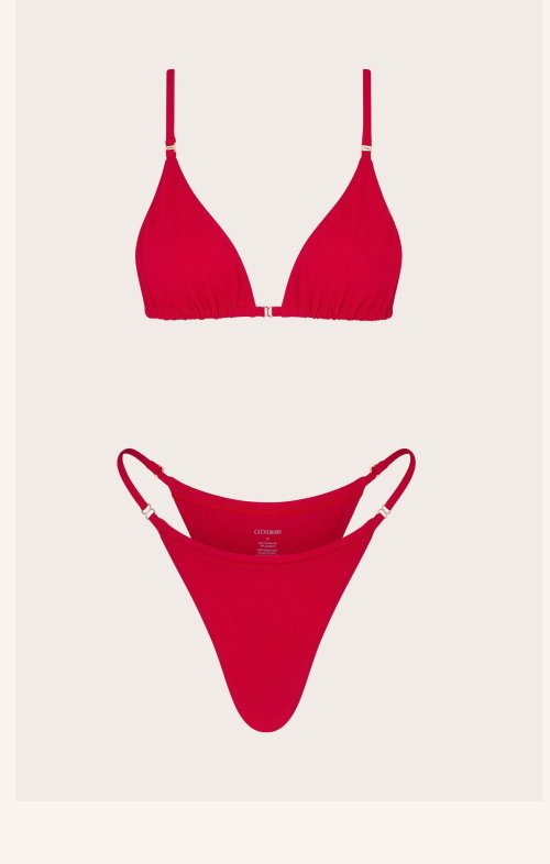 Triangle Top Red