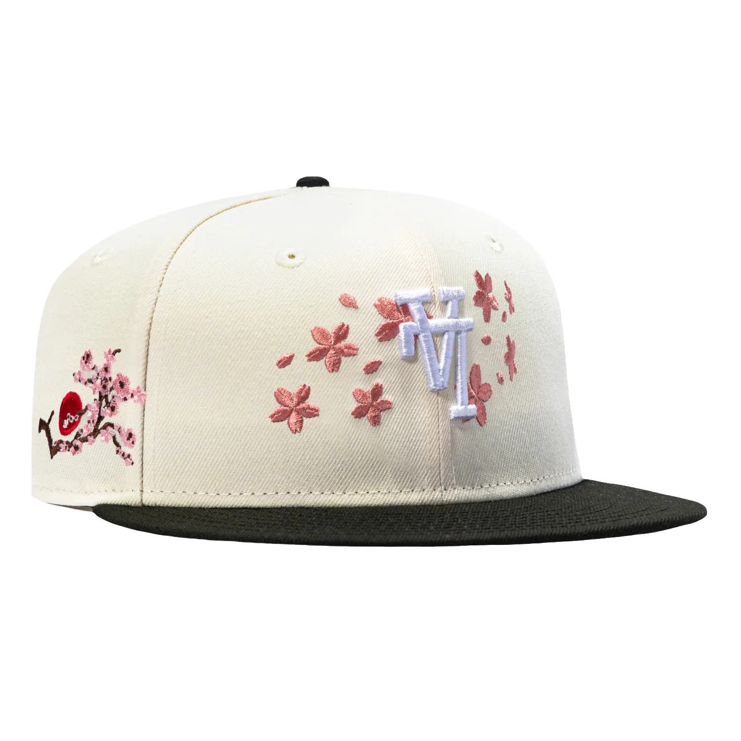 Image of PINK UV 2TONE DODGERS TREE UPSIDE BLOSSOM WHT/BLK