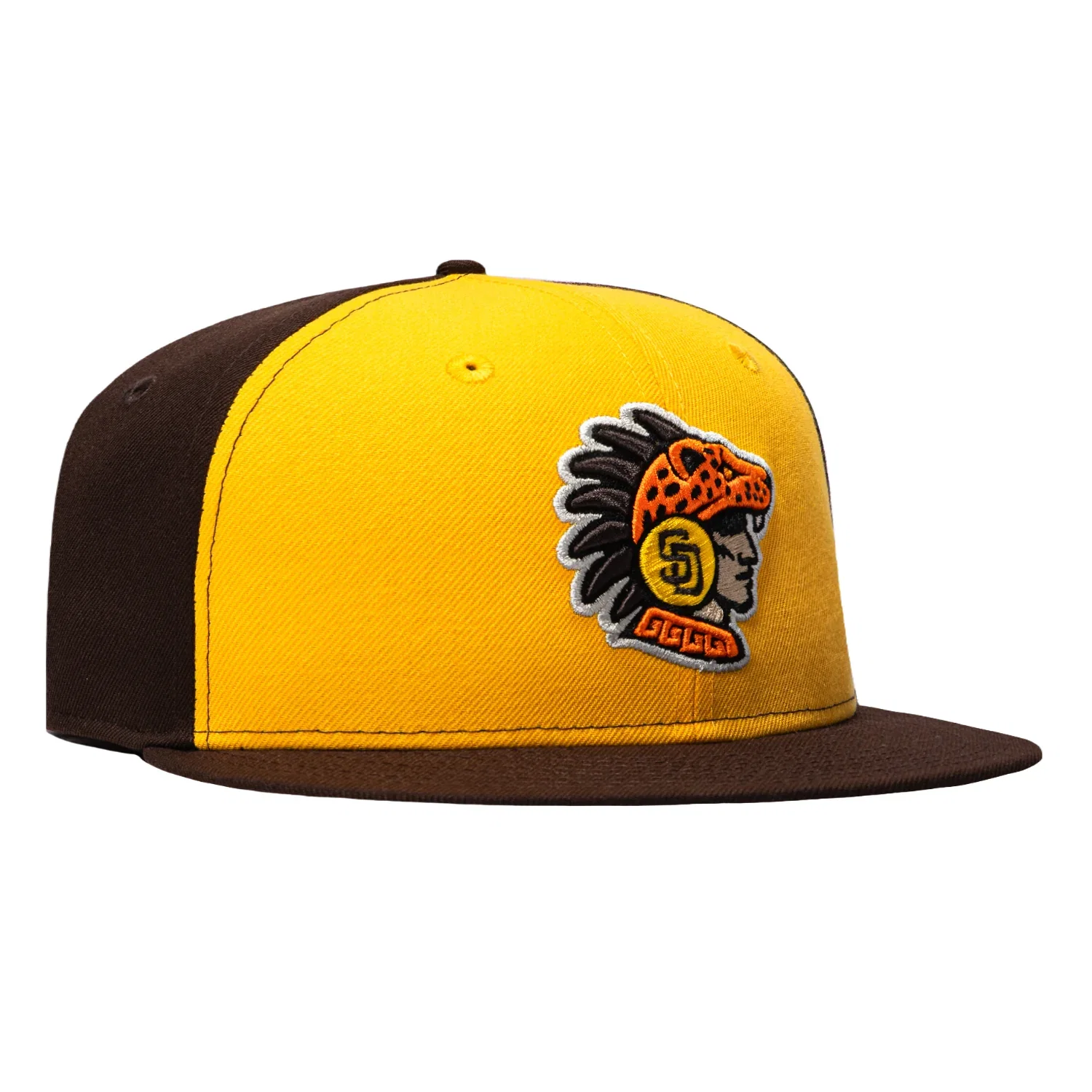 Image of RL PADRES MS26 LOGO GLD/BRN