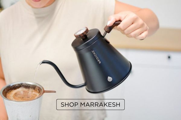 MARRAKESH Gooseneck Pour Over Stovetop Kettle