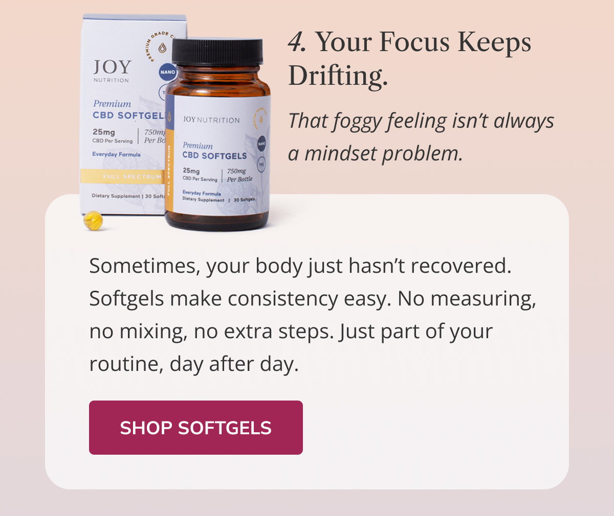 CBD Softgels