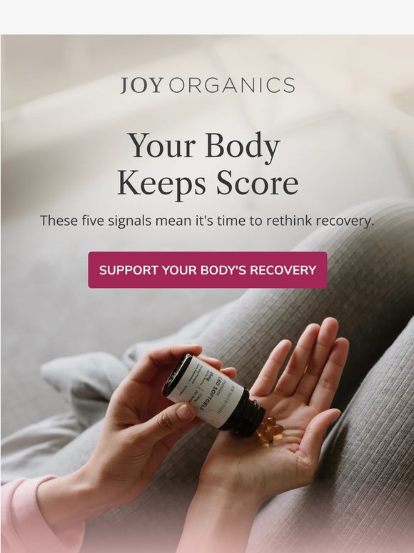 5 Signs Your Body Is Asking for More Recovery