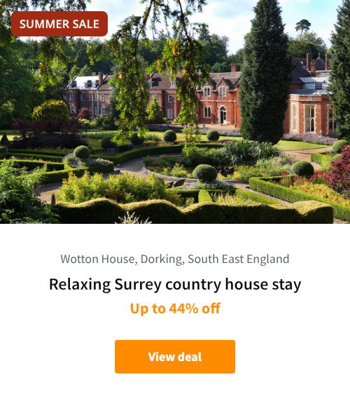 Relaxing Surrey country house stay