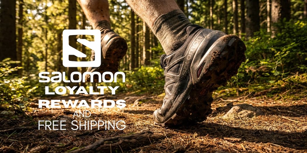 LOYALTY REWARDS AND FREE SHIPPING ON SALOMON