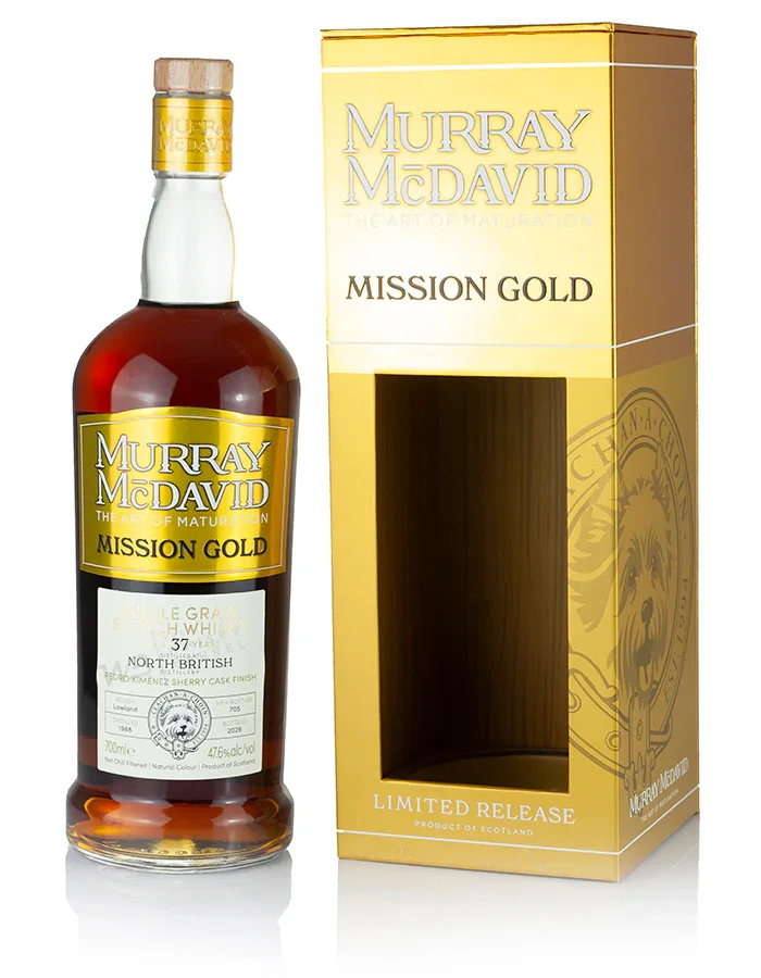 Image of North British 37 Year Old 1988 Murray McDavid Mission Gold