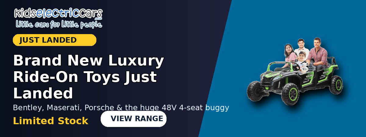 Brand New Luxury Ride-On Toys Just Landed