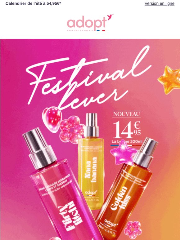 Festival Fever : quelle brume choisirez-vous pour cet été ? 😍