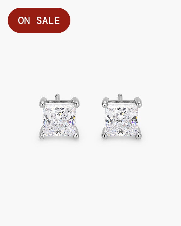 Square Stud Earrings