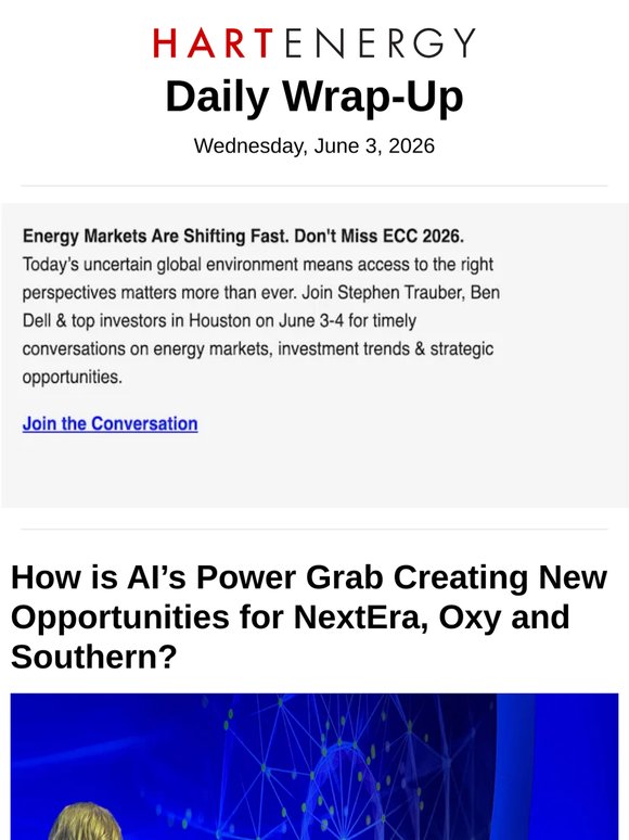 How is AI’s Power Grab Creating New Opportunities for NextEra, Oxy, Southern?; Delfin Secures $5B FID for World's Largest FLNG Facility