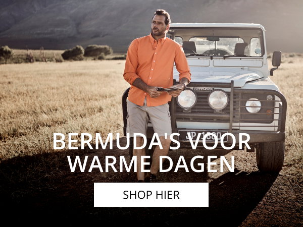 Bermuda's voor warme dagen