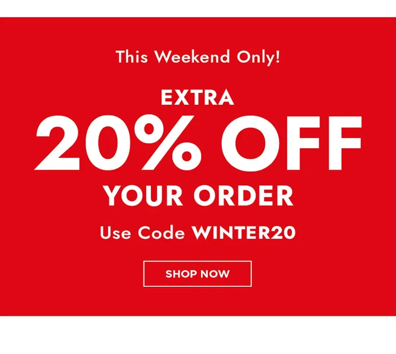 Extra 20% Off
