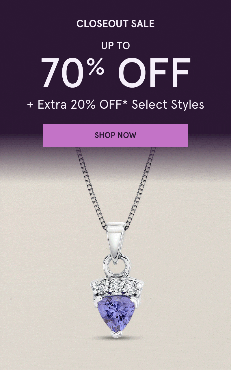 Rotating gemstone on silver box chain, silver watch & oval-cut diamond ring. Closeout. Up to 70% OFF + Extra 20% OFF Select Styles. Click here to shop now