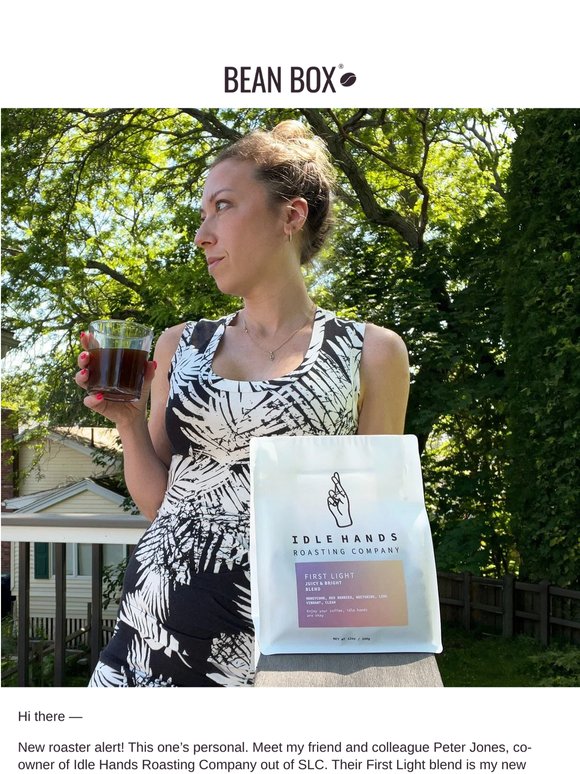 Utah's best coffee just landed