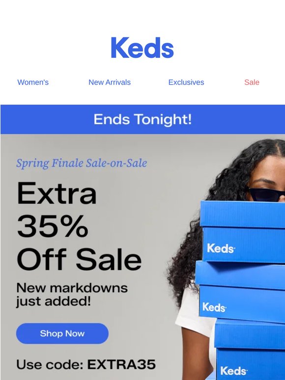 That’s a wrap on Extra 35% Off Sale! 🎬 Almost…