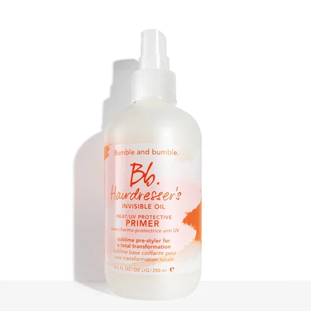 Hairdressers' Invisible Oil Heat/UV Protective Primer
