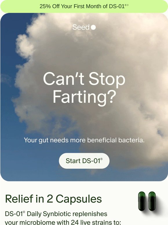 If you’re feeling gassy…