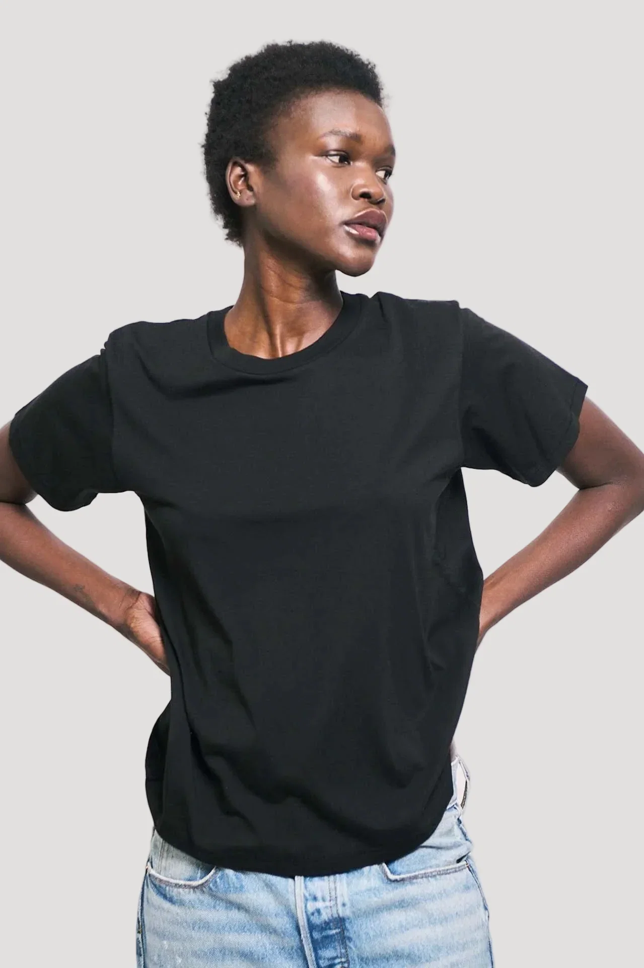 Image of The Chameleon Tee in Black
