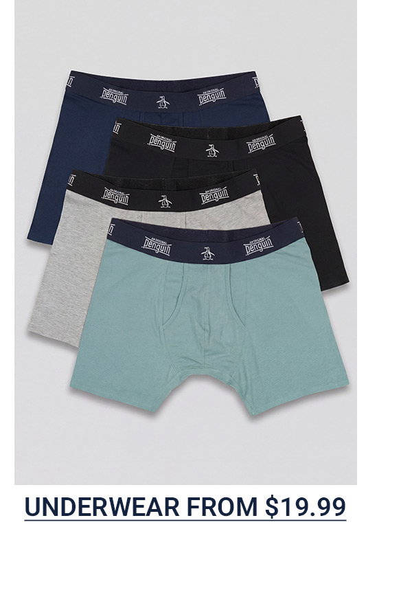 Underwear from $15