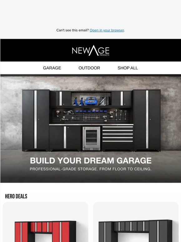 [Garage Cabinets] Built Heavy. Organized Smarter