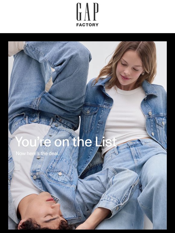 You've made the list
