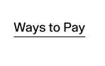 Ways to pay