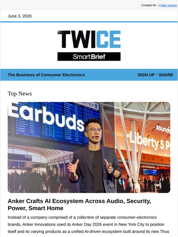 Anker Crafts AI Ecosystem Across Audio, Security, Power, Smart Home