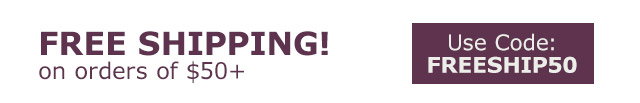 Free Shipping on Orders Over $50