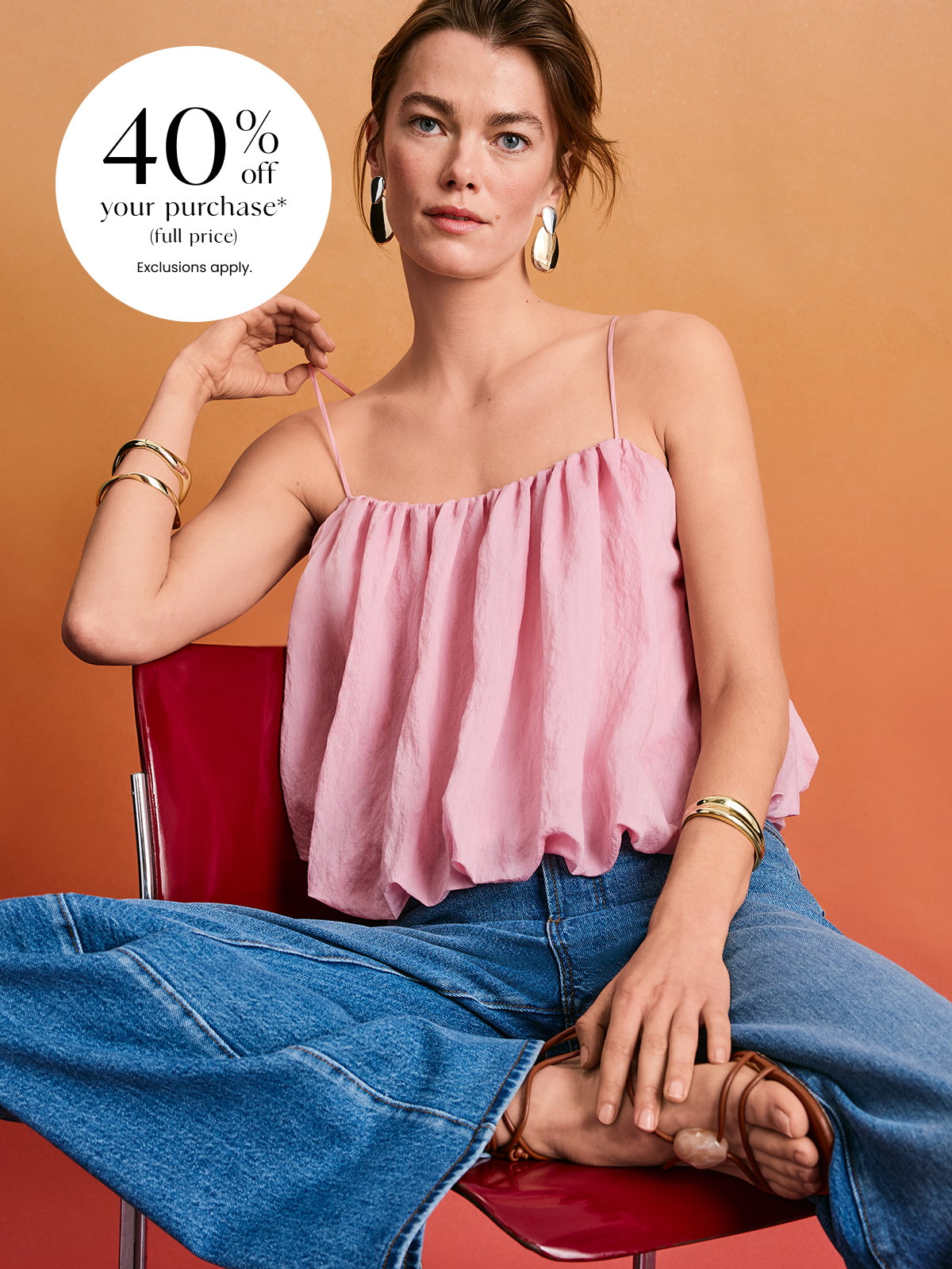 40% off your purchase