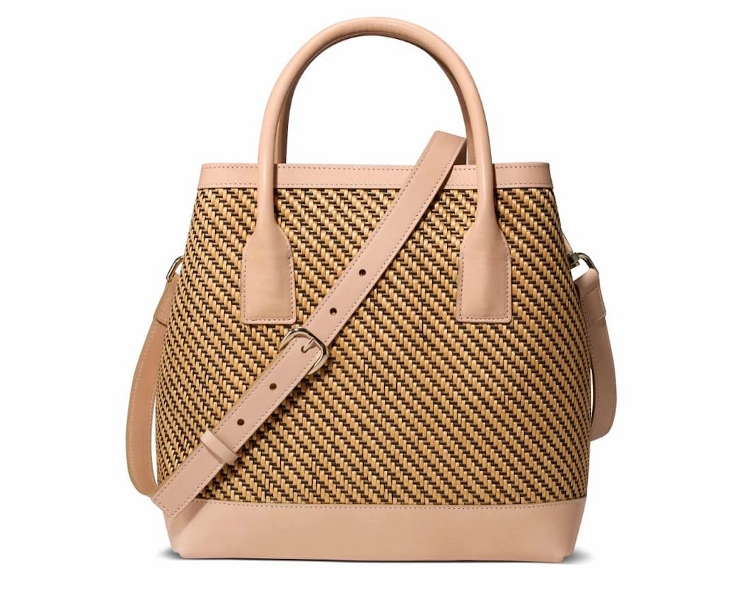 Raffia Nano Weekender Bag