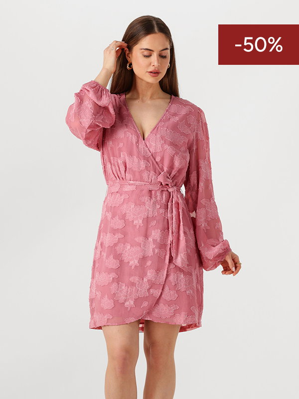 Roze Aaiko mini jurk