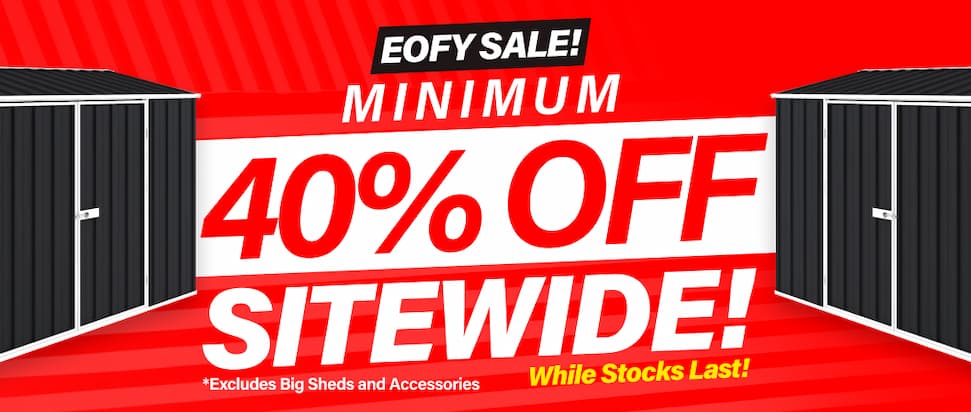 EOFY Sale! Min. 40% Off