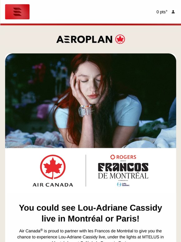 See Lou-Adriane Cassidy live in Montréal or Paris!