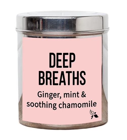 Deep Breaths herbal tea