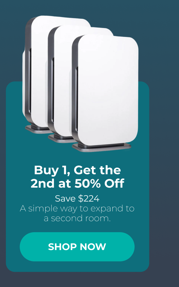 Buy 1, Get the 2nd at 50% Off — Save 25% A simple way to expand to a second room.