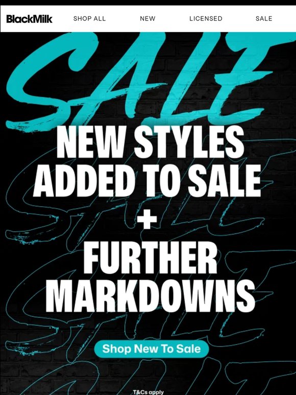 End of Season Sale Is Now Live!
