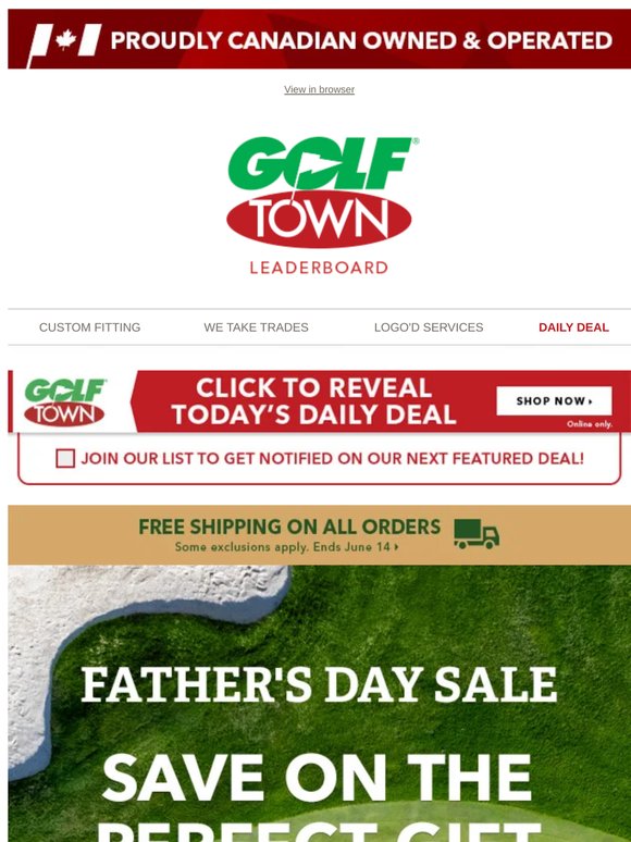Father's Day Sale on now!