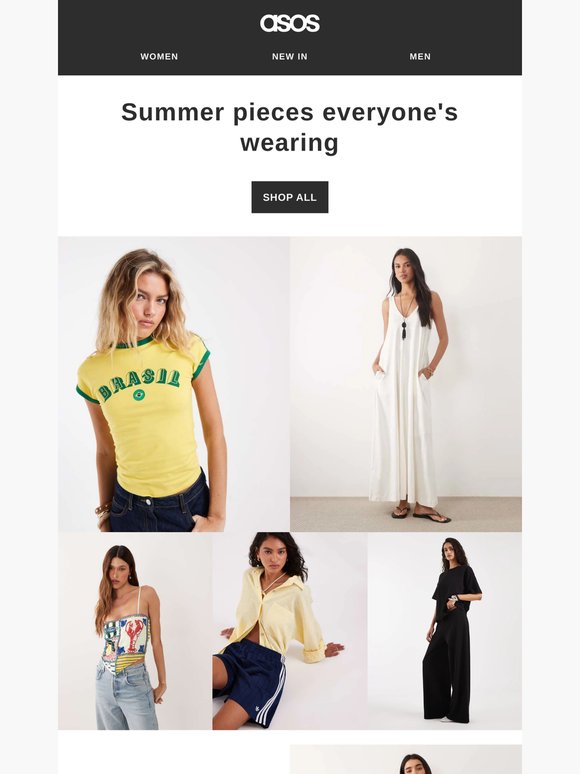 Summer pieces everyone's wearing