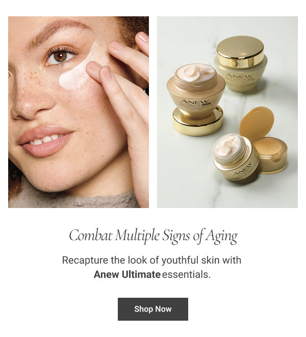 Give Your Skin a Lift Anew Platinum lifts the look of sagging skin and helps firm facial contours. Shop Now 