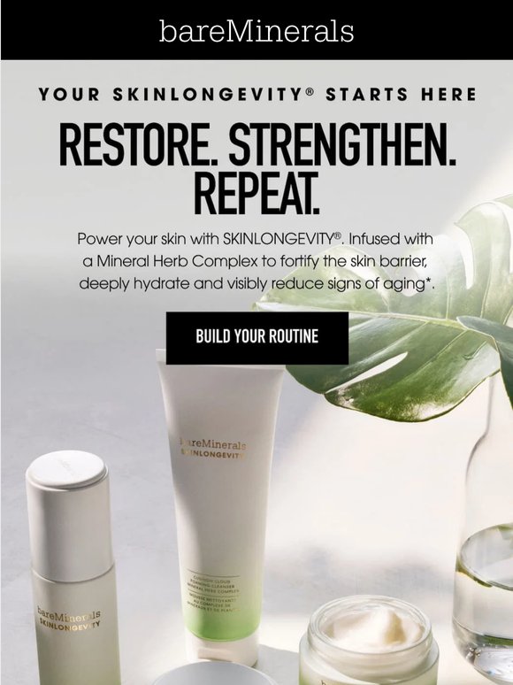 Stronger skin starts with stronger skincare