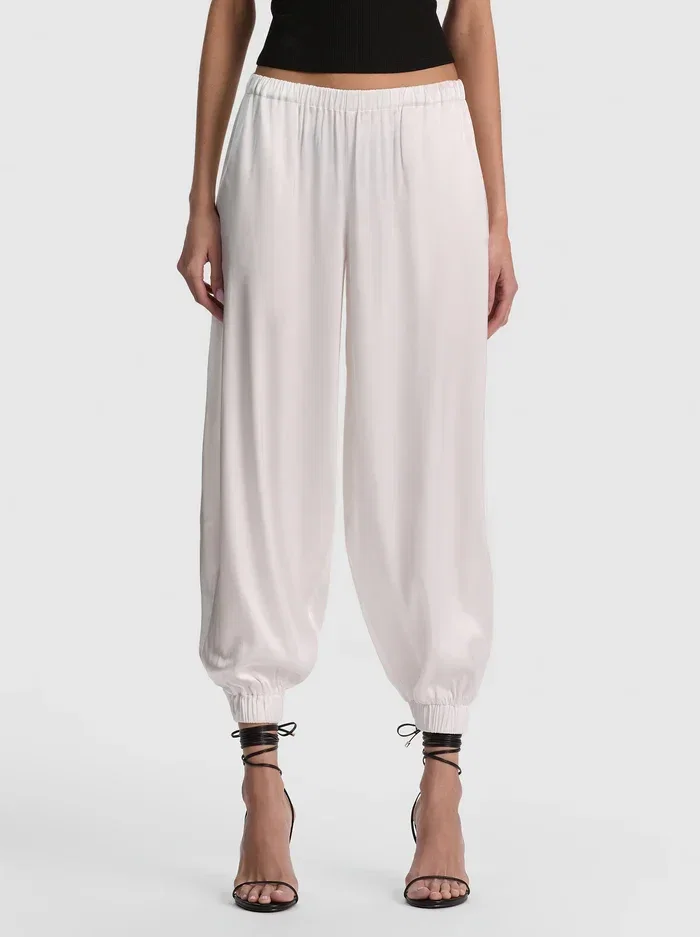Image of  Declan Pull-On Genie Pants - Off White