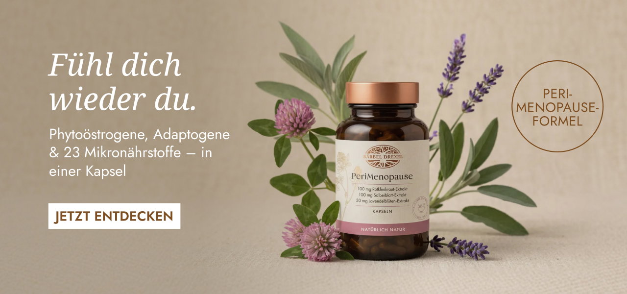 Neu PeriMenopause Kapseln mit Phytoöstrogenen, Adaptogenen und 23 Mikronährstoffen