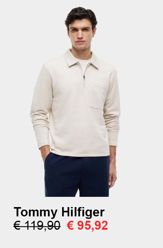 Tommy Hilfiger Halfzip Beige