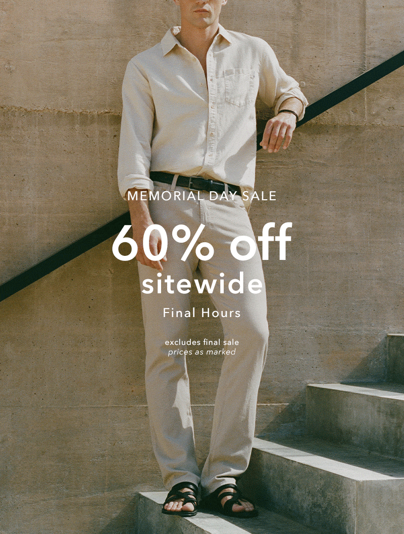 Memorial Day Sale - Final Hours