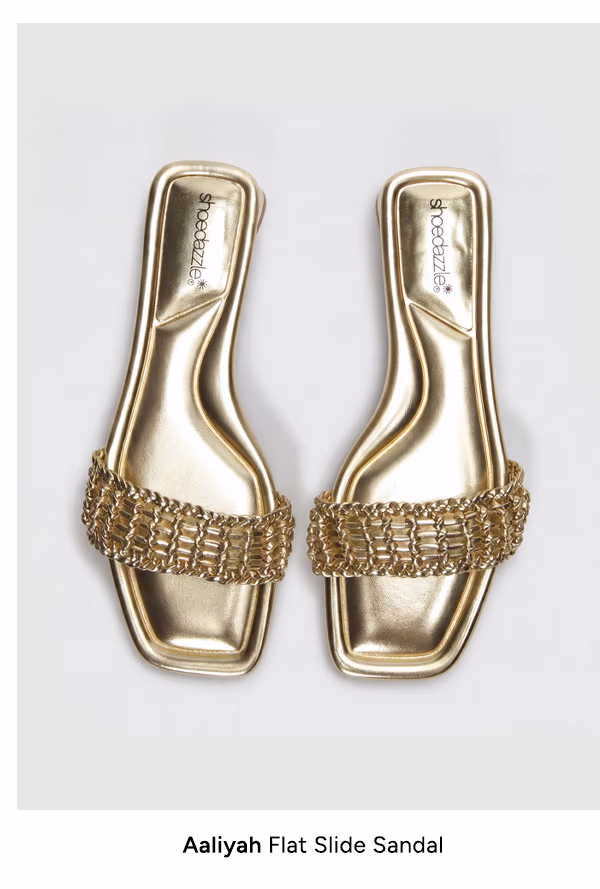 Aaliyah Flat Slide Sandal