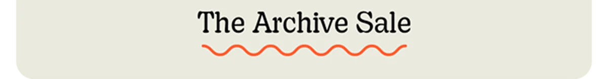 The Archive Sale