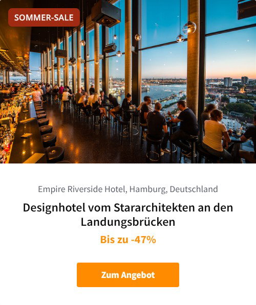 Designhotel vom Stararchitekten an den Landungsbrücken