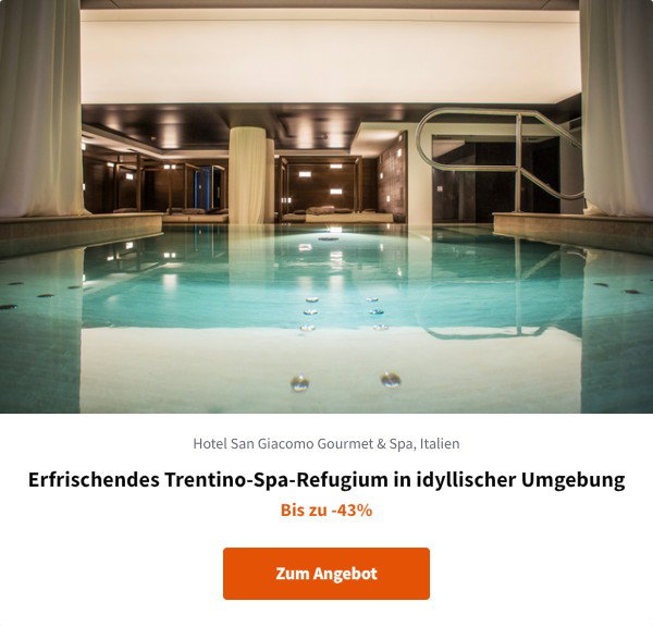 Erfrischendes Trentino-Spa-Refugium in idyllischer Umgebung